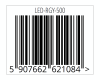 Kod EAN dla LED-RGY-500