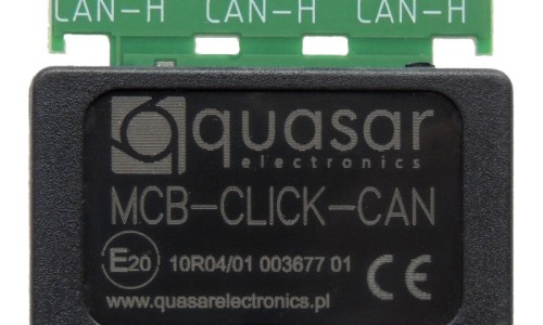 MCB-CLICK-CAN – bezpieczny i bezinwazyjny dostęp do danych z magistrali CAN-Bus