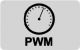 recognition of PWM steering of car lamps (analogue method)
