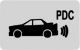 wyjście dla umożliwienia wyłączania sygnalizacji PDC samochodu