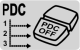 OPCJA: dodatkowe warianty wyłączania sygnalizacji PDC za pomocą osobnych modułów PDC-OFF