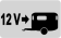 supply voltage (+12V) is permanently brought out in the socket