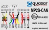 MP2S-CAN module - infographic of connections