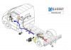 Installation general diagram WH3Q-G8G8-L2-UNI-IVECO